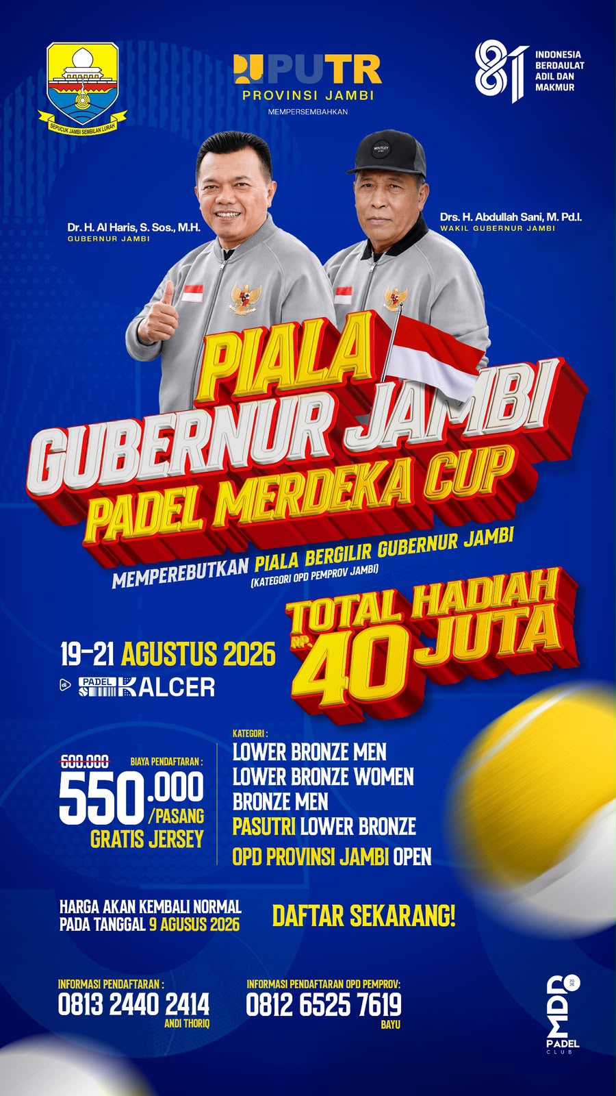 Piala Gubernur Jambi