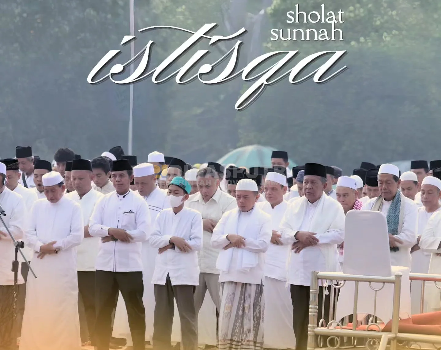 Dinas PUTR Provinsi Jambi Laksanakan Sholat Istisqa Bersama Pemerintah Provinsi Jambi