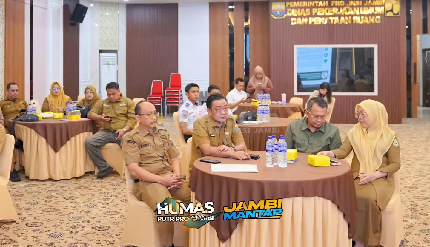 Dinas PUTR Provinsi Jambi Matangkan Kebijakan Tata Ruang dan Konektivitas Wilayah melalui Rapat Laporan Pendahuluan