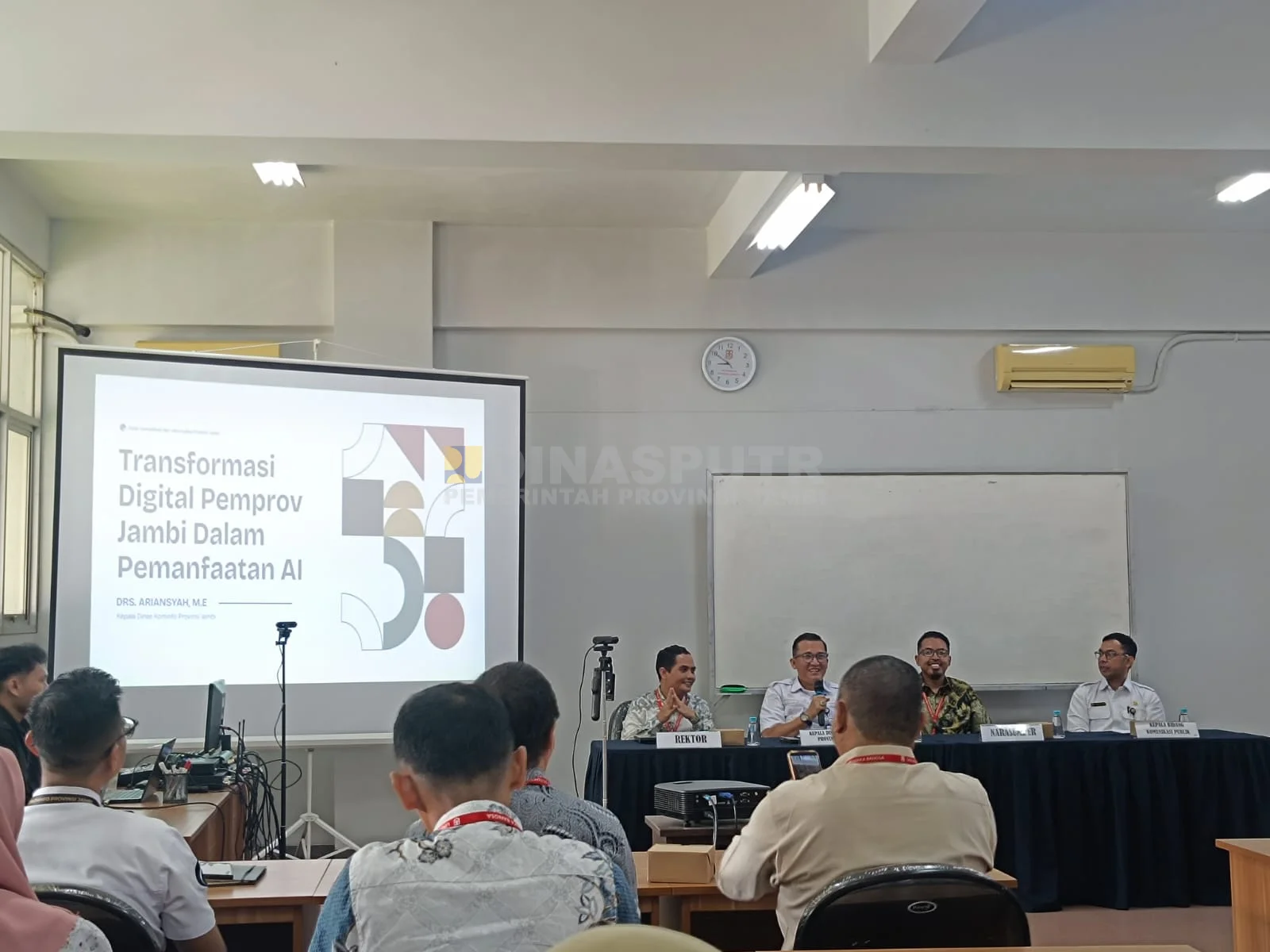 Dinas PUTR Provinsi Jambi Akselerasi Transformasi Digital Melalui Bimtek Pemanfaatan Artificial Intelligence